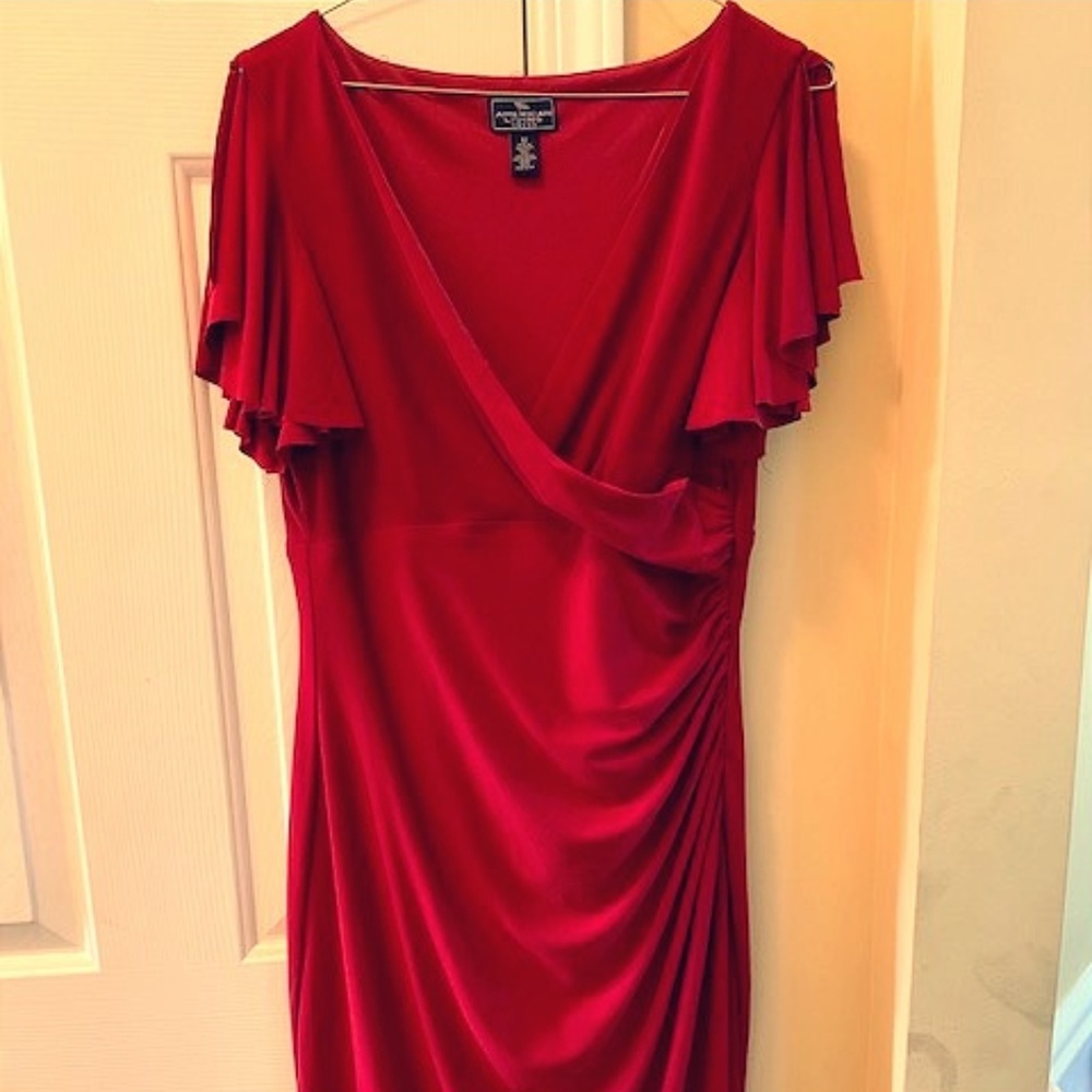 American Living Sheath Brooch Dress